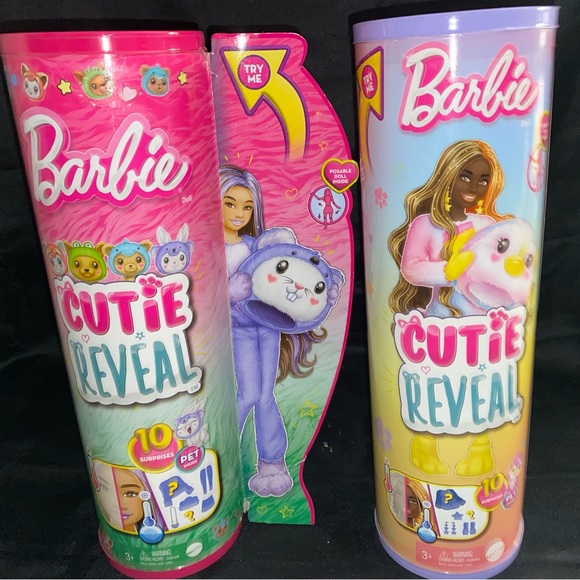 ✨Barbie Cutie Reveal 2PC. Bundle - 1. “Bunny as a Koala” & “Penguin Doll”✨NWT✨ - Picture 6 of 16